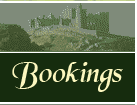 Bookings for our lodgings in Tipperary, Ireland